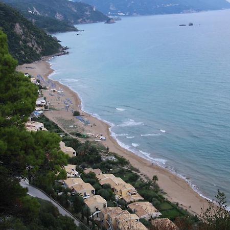 Corfu Glyfada Menigos Beach Apartments Экстерьер фото